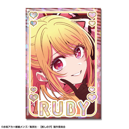 『【推しの子】』ホログラム缶バッジ Ver.4 デザイン02(ルビー/B)【202503再販】